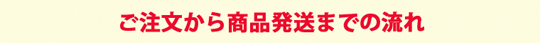 ご注文から発送までの流れ1